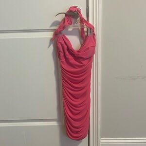 Hello Molly Lipstick Tonight Dress Pink XS